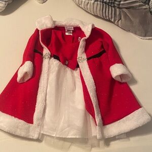 Blueberi boulevard Christmas dress and coat
